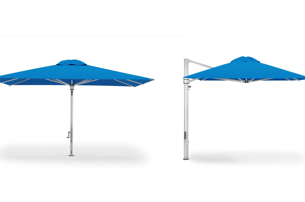 Eclipse 10' X 13' Rectangle Cantilever Crank Lift Umbrella by Frankford - Image 2